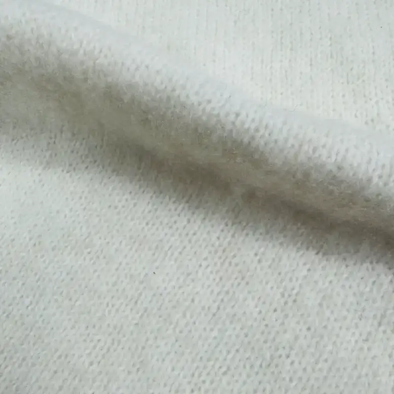 China Yarn for Crop Top Pullover (Sweater),Dresses (Cardigan Open) (Sweater) Mossy Yarn Fancy Yarn Recycled Polyester Spandex White color buy from China wholesaler bulk order at wholesale price free worldwide shipping Alibaba