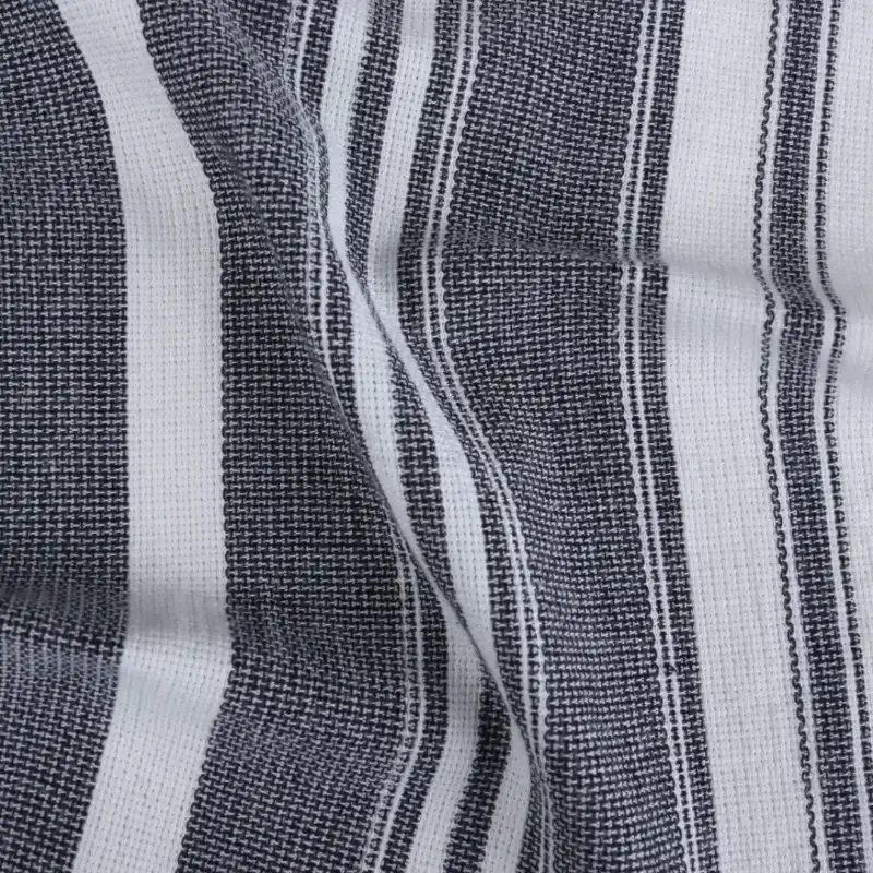 Bangladesh Fabric for Shirt,Crop Top,Skirt Cotton Dobby Natural Woven Fabric Cotton Black/White color buy from Bangladesh wholesaler bulk order at wholesale price free worldwide shipping Alibaba