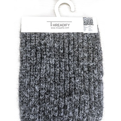 China Yarn for Half-Zipper Cardigan (Sweater),Knitted Trousers (Sweater),Knitted Jacket (Sweater) Air Spun Yarn Fancy Yarn Polyester Acrylic Dark Grey color buy from China wholesaler bulk order at wholesale price free worldwide shipping Alibaba