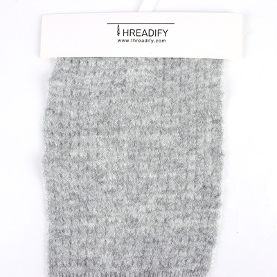 China Yarn for Open Cardigan (Sweater),Hoodie  (Sweater),Round Neck Pullover (Sweater) Mossy Yarn Fancy Yarn Recycled Polyester Nylon Spandex Grey Melange color buy from China wholesaler bulk order at wholesale price free worldwide shipping Alibaba