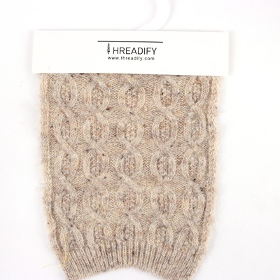 China Yarn for Polo T-shirt (Sweater),Crew Neck Pullover (Sweater),Half-Zipper Cardigan (Sweater) Mossy Yarn Fancy Yarn Recycled Polyester Acrylic Wool Spandex Light Brown color buy from China wholesaler bulk order at wholesale price free worldwide shipping Alibaba