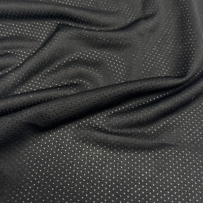 China Fabric for Sports Bras,Yoga Clothes,Tank Top Birdeye Mesh Knit Fabric Polyester Black color buy from China wholesaler bulk order at wholesale price free worldwide shipping Alibaba