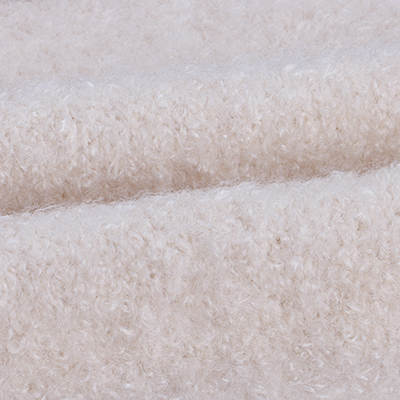 China Yarn for Half-Zipper Cardigan (Sweater),Knitted Jacket (Sweater),Knitted Trousers (Sweater) Boucle Yarn Fancy Yarn Polyester Nylon Spandex Beige color buy from China wholesaler bulk order at wholesale price free worldwide shipping Alibaba