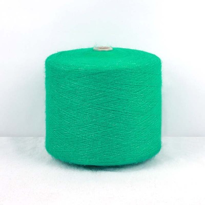 Mossy Yarn 59Acrylic 39% Recycled Polyester 2%Spandex 1/7.8SNm Green