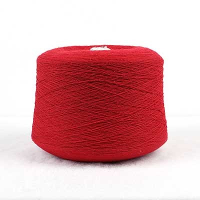 Ring Spun 50%Acrylic 50%Recycled Polyester 1/28SNe Red