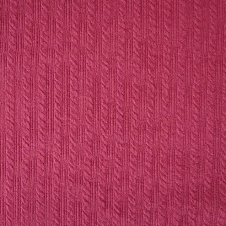 India Fabric  Single Jersey Knit Fabric Cotton Polyester Spandex Burgandy color buy from India wholesaler bulk order at wholesale price free worldwide shipping Alibaba