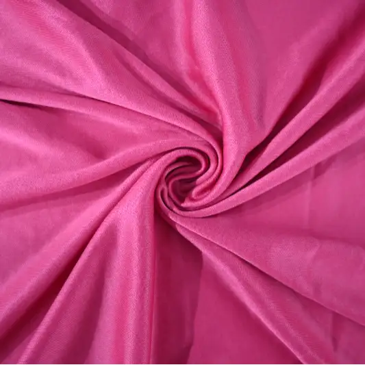 India Fabric for Blouse Interlock Knit Fabric Polyester Pink color buy from India wholesaler bulk order at wholesale price free worldwide shipping Alibaba