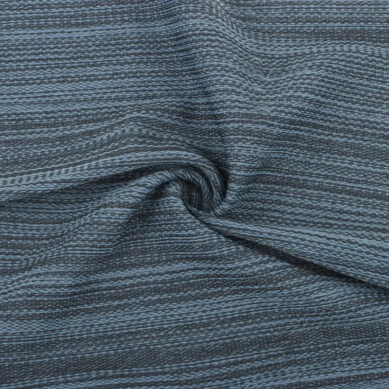 China Fabric for T-Shirt French Terry Knit Fabric Rayon Cotton Polyester Elastane blue color buy from China wholesaler bulk order at wholesale price free worldwide shipping Alibaba