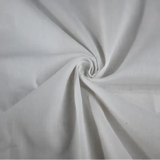 India Fabric for Shirt,Blouse Cotton Plain Natural Woven Fabric Cotton White color buy from India wholesaler bulk order at wholesale price free worldwide shipping Alibaba