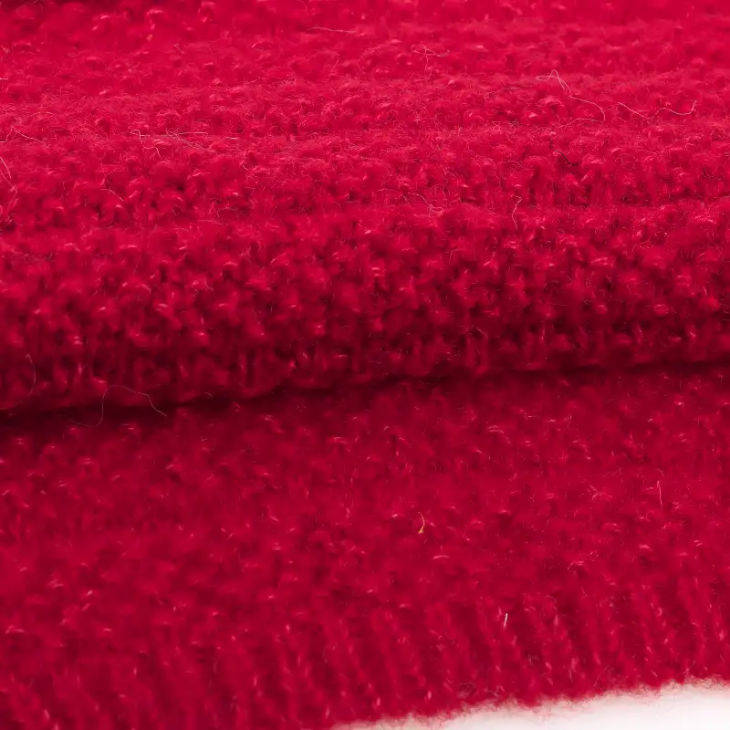 China Yarn for Blouse Woollen Spun Regular Yarn Recycled Polyester Wool red color buy from China wholesaler bulk order at wholesale price free worldwide shipping Alibaba