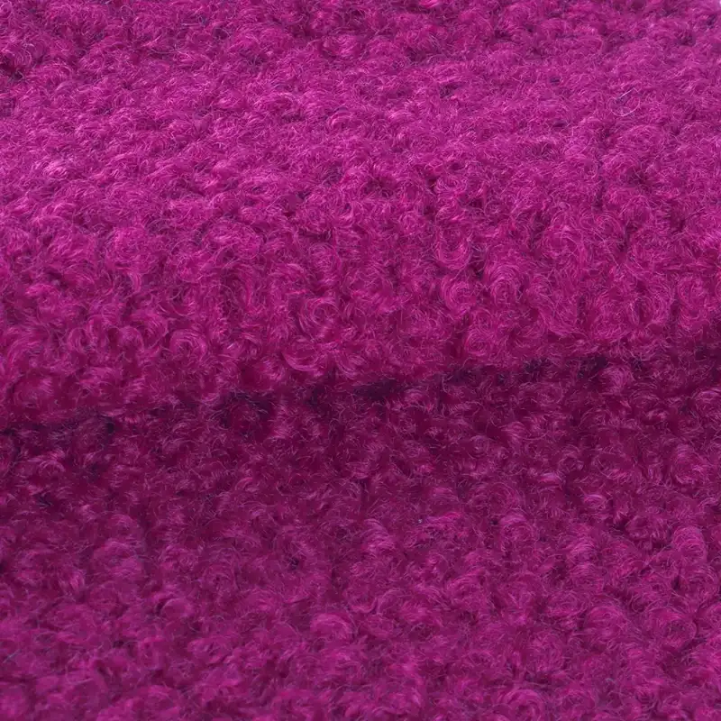 China Fabric for Blazer,Skirt,Hoodie Knit Woolen Fabric Woolen Polyester purple color buy from China wholesaler bulk order at wholesale price free worldwide shipping Alibaba