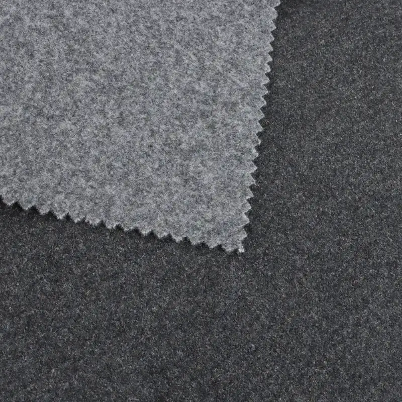 China Fabric for Blazer,Skirt,Hoodie Knit Woolen Fabric Woolen Polyester grey color buy from China wholesaler bulk order at wholesale price free worldwide shipping Alibaba