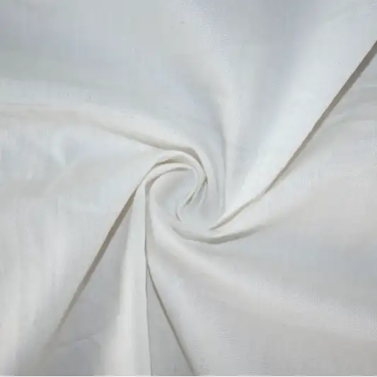 India Fabric for Shirt Cotton Plain Natural Woven Fabric Cotton Off White color buy from India wholesaler bulk order at wholesale price free worldwide shipping Alibaba