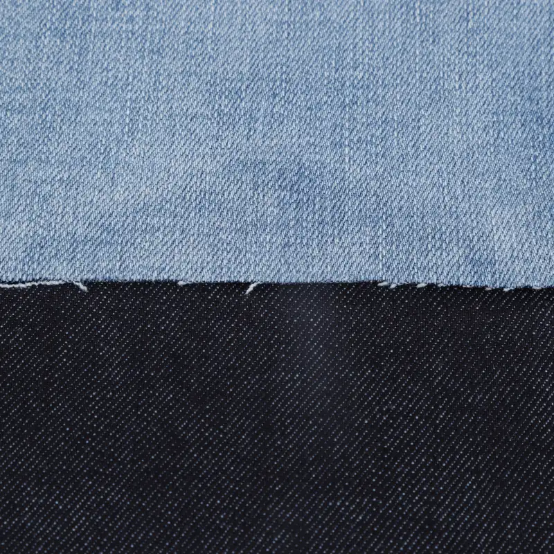 China Fabric for Denim Jacket,Jeans Cotton/Polyester Denim Denim Cotton Recycled polyester Preconsumer Cotton Spandex Carbon blue color buy from China wholesaler bulk order at wholesale price free worldwide shipping Alibaba