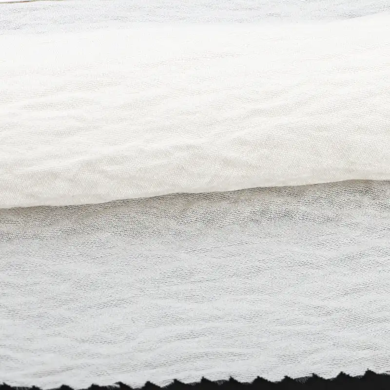 China Fabric for Shirt,Skirt Rayon Crepe Natural Woven Fabric Rayon Nylon Milky white color buy from China wholesaler bulk order at wholesale price free worldwide shipping Alibaba