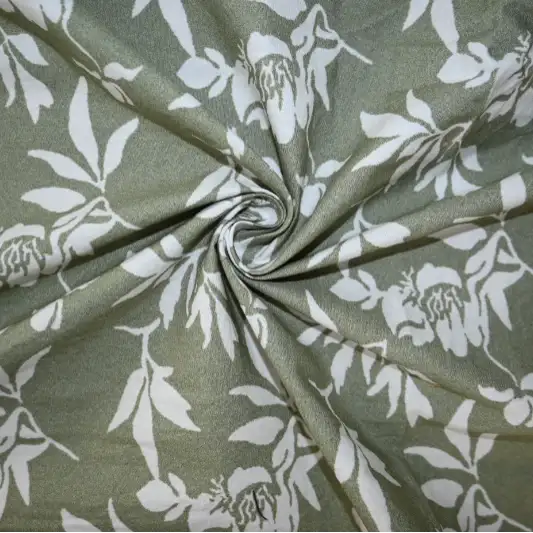 India Fabric for Shirt Cotton Poplin Natural Woven Fabric Cotton Flower Printed color buy from India wholesaler bulk order at wholesale price free worldwide shipping Alibaba