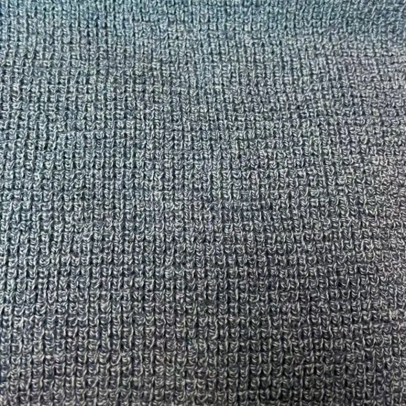 China Yarn for Crew Neck Pullover (Sweater) Ring Spun Regular Yarn Recycled Polyester Staple Fiber RWS Wool Elastane Acrylic Melange 黑/灰 color buy from China wholesaler bulk order at wholesale price free worldwide shipping Alibaba