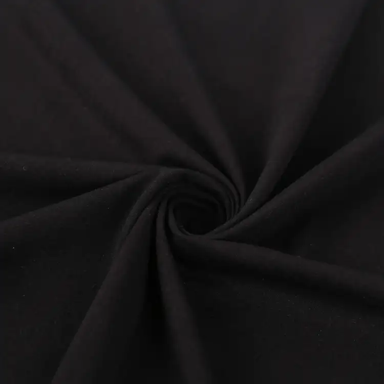 China Fabric for T-Shirt,Yoga Clothes,Sports Bras Single Jersey Knit Fabric Spandex Nylon Black color buy from China wholesaler bulk order at wholesale price free worldwide shipping Alibaba