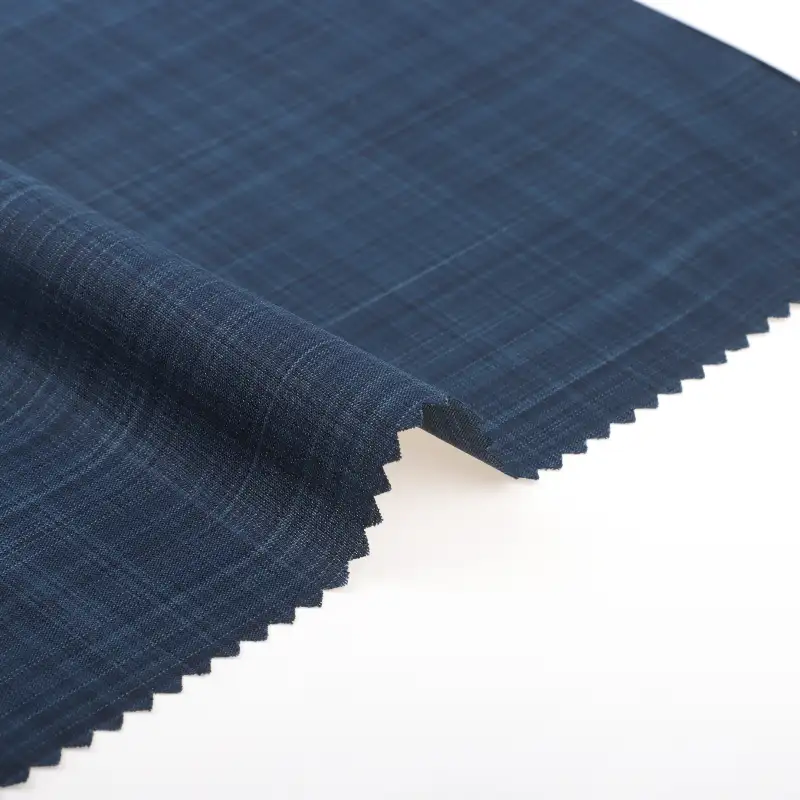 China Fabric for Shirt Polyester Cationic Woven Fabric Synthetic Woven Fabric Polyester BLUE color buy from China wholesaler bulk order at wholesale price free worldwide shipping Alibaba