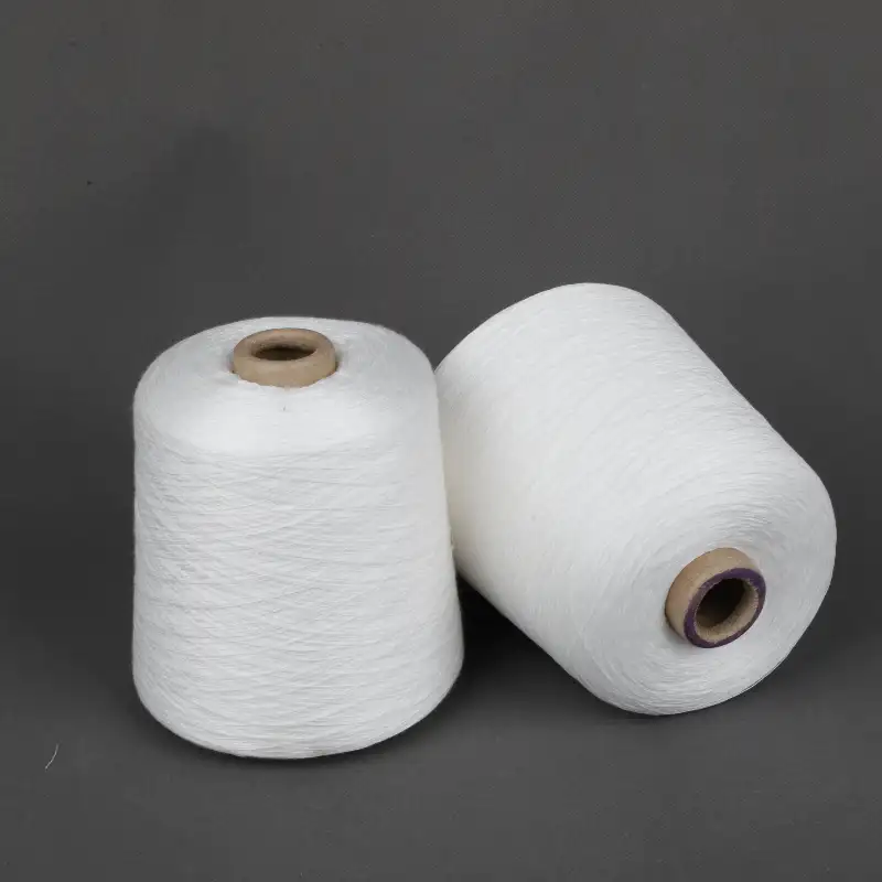 Bangladesh Yarn for Men’s Vest (Sweater),Open Cardigan (Sweater) Raw Ring Spun Raw Yarn Cotton Polyester Raw color buy from Bangladesh wholesaler bulk order at wholesale price free worldwide shipping Alibaba