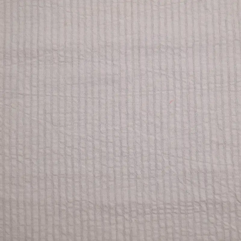 China Fabric for Blouse,Skirt,Over Shirt Cotton Seersucker Natural Woven Fabric Cotton White color buy from China wholesaler bulk order at wholesale price free worldwide shipping Alibaba