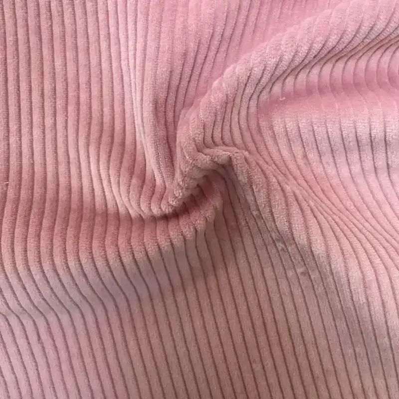 China Fabric for Pants Cotton Corduroy Natural Woven Fabric Cotton Light pink color buy from China wholesaler bulk order at wholesale price free worldwide shipping Alibaba