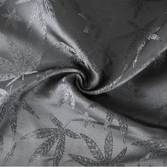 India Fabric for Jackets Polyester Satin Synthetic Woven Fabric Polyester Black color buy from India wholesaler bulk order at wholesale price free worldwide shipping Alibaba