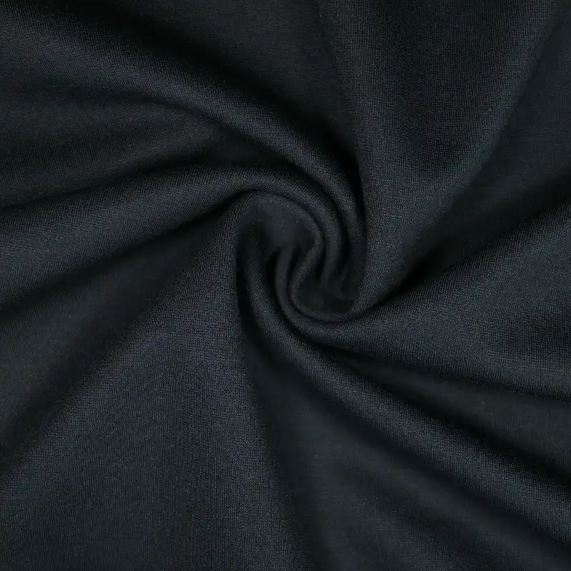China Fabric for Hoodie  ,Sweatshirt,Over Shirt Scuba Knit Fabric Rayon Polyester Spandex Blue color buy from China wholesaler bulk order at wholesale price free worldwide shipping Alibaba
