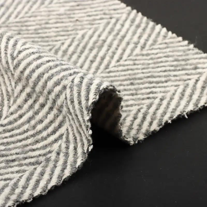 China Fabric for Jackets,Trench Coat,Overcoat Woolen Herringbone Woolen Polyester NAVY color buy from China wholesaler bulk order at wholesale price free worldwide shipping Alibaba