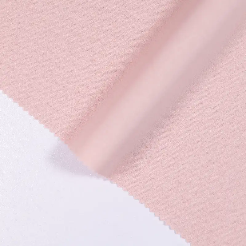 China Fabric for Skirt,Backless Beach Dress,Tank Wrap Midi Dress Twill Synthetic Woven Fabric Polyester pink color buy from China wholesaler bulk order at wholesale price free worldwide shipping Alibaba