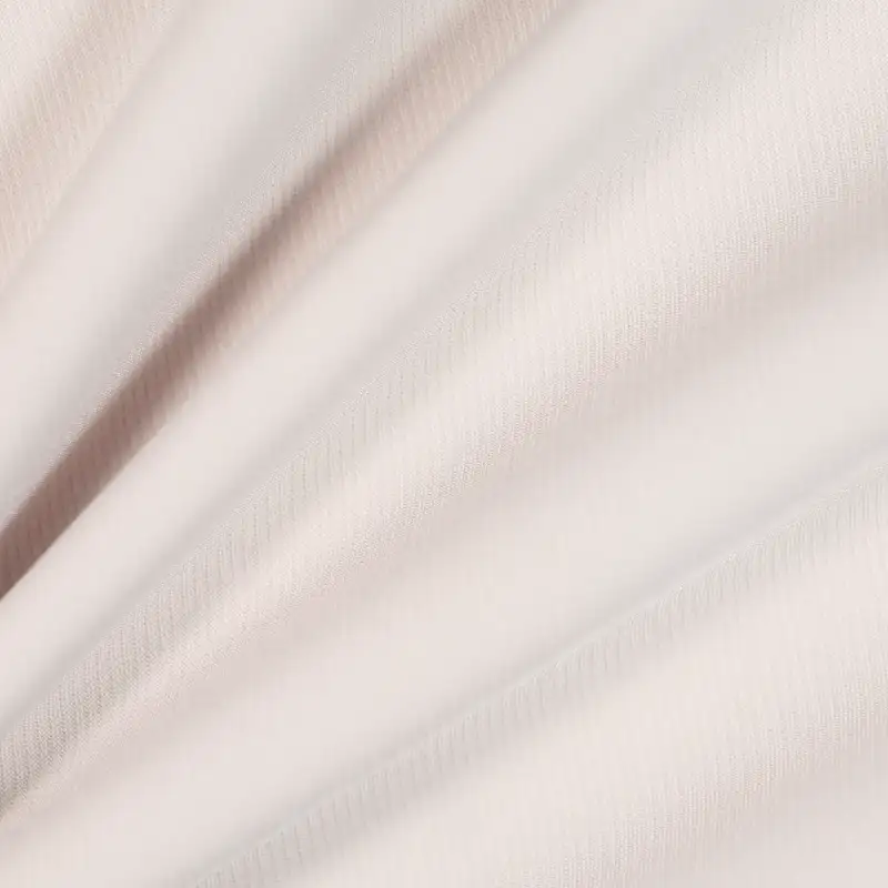 China Fabric for Shirt,Pants,Polo Shirt Polyester/Rayon Twill Woven Blended Fabric Polyester Spandex rice color buy from China wholesaler bulk order at wholesale price free worldwide shipping Alibaba