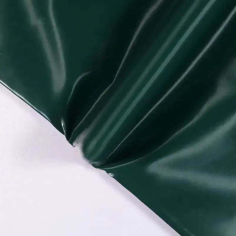 China Fabric for Pants,Puffball Strappy Dress Fake Fur Natural Woven Fabric Polyester Polyurethane----PU dark green color buy from China wholesaler bulk order at wholesale price free worldwide shipping Alibaba