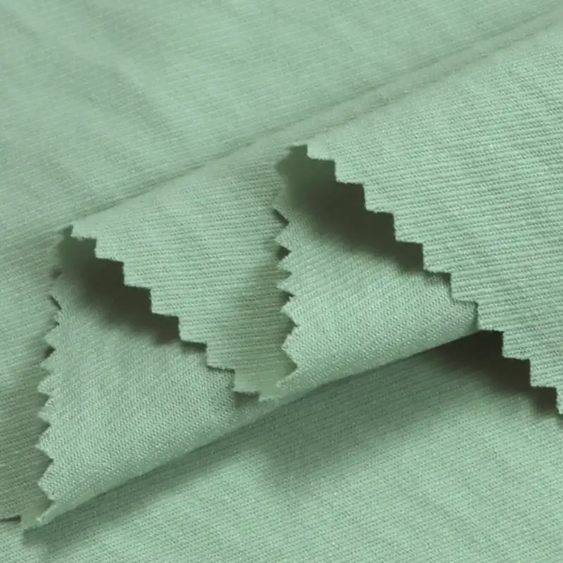 China Fabric for Shirt,Pants,Skirt,Gathered Strappy Mini Dress,Backless Beach Dress Four-way Stretch (Bi-Stretch) Synthetic Woven Fabric Polyester light green color buy from China wholesaler bulk order at wholesale price free worldwide shipping Alibaba