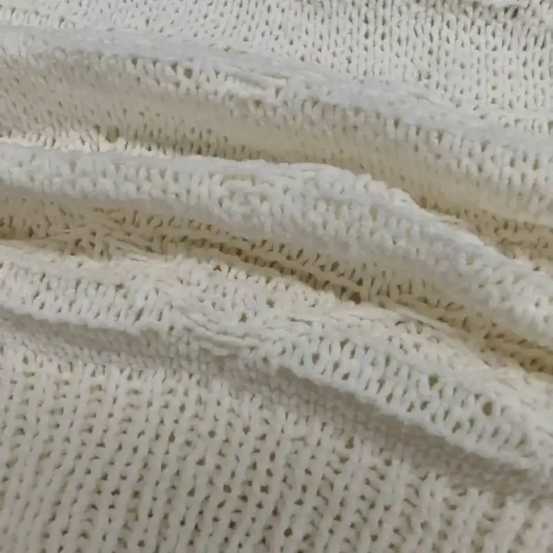 China Yarn for Open Cardigan (Sweater),Full-Zipper Cardigan (Sweater),Knitted Jacket (Sweater),Round Neck Pullover (Sweater),Crew Neck Pullover (Sweater),U-Neck Cardigan (Sweater) Matt Chenille Fancy Yarn Polyester Ivory color buy from China wholesaler bulk order at wholesale price free worldwide shipping Alibaba
