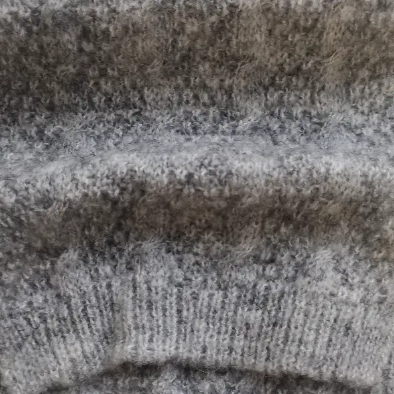 China Yarn for Ladies Vest (Sweater),Open Cardigan (Sweater),Kids Crew-Neck Cardigan (Sweater),U-Neck Cardigan (Sweater),Single Button Cardigan (Sweater,Scallop Trims Cardigan (Sweater) Mossy Yarn Fancy Yarn Recycled Polyester Acrylic Wool Nylon Spandex Grey color buy from China wholesaler bulk order at wholesale price free worldwide shipping Alibaba