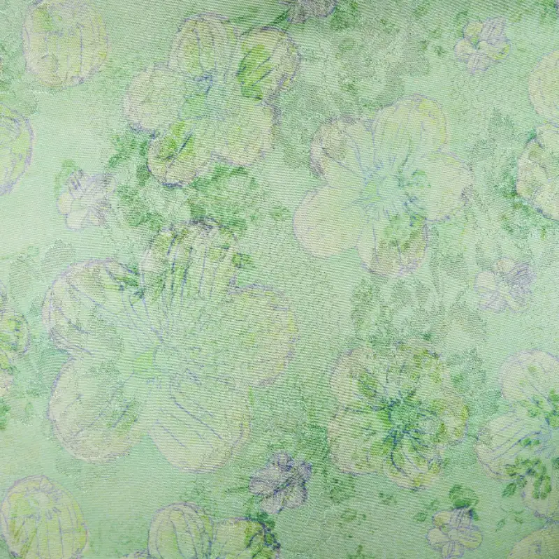 China Fabric for Shirt,Skirt Jacquard Synthetic Woven Fabric Viscose green color buy from China wholesaler bulk order at wholesale price free worldwide shipping Alibaba