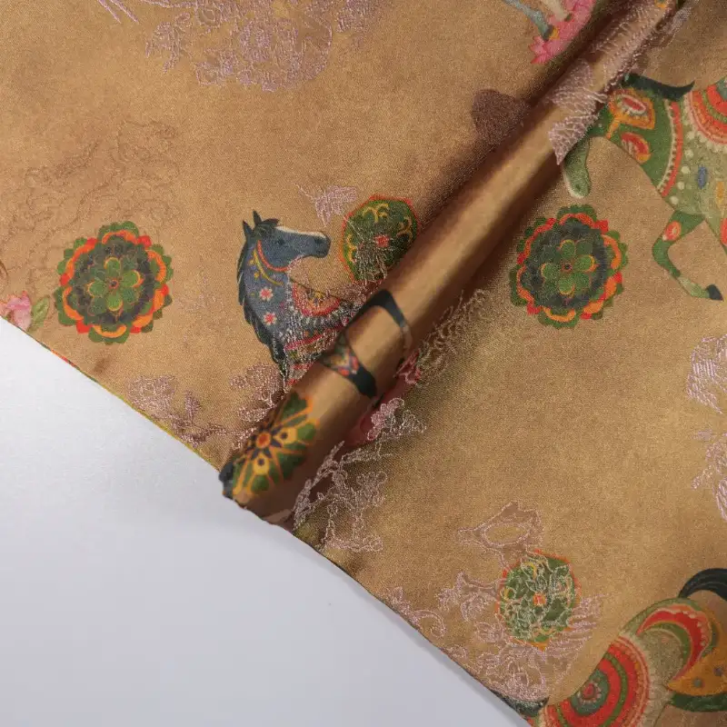 China Fabric for Shirt,Skirt Jacquard Woven Blended Fabric Viscose Polyester coloful color buy from China wholesaler bulk order at wholesale price free worldwide shipping Alibaba