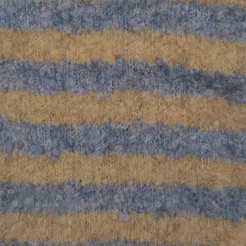 China Yarn for Open Cardigan (Sweater),Full-Zipper Cardigan (Sweater),Knitted Jacket (Sweater),Kids Crew-Neck Cardigan (Sweater) Boucle Yarn Fancy Yarn Recycled Polyester Polyester Acrylic Wool Spandex Camel+Blue color buy from China wholesaler bulk order at wholesale price free worldwide shipping Alibaba