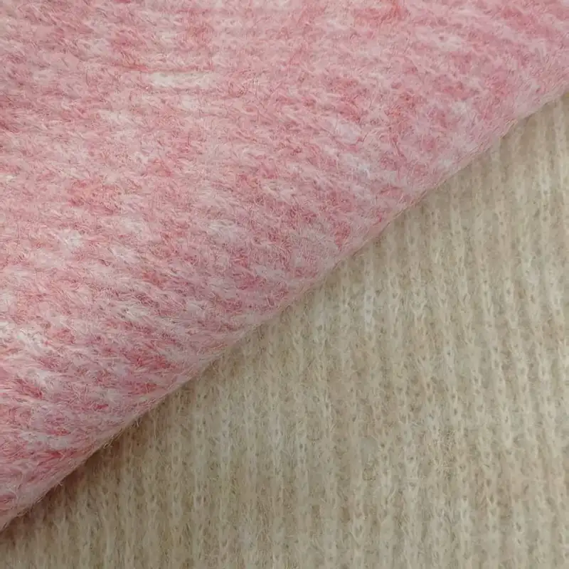 China Yarn for Open Cardigan (Sweater),Full-Zipper Cardigan (Sweater),Half-Zipper Cardigan (Sweater),Shirt Long Sleeve Button (Sweater) Mossy Yarn Fancy Yarn Wool Recycled Polyester Acrylic Nylon Spandex pink color buy from China wholesaler bulk order at wholesale price free worldwide shipping Alibaba