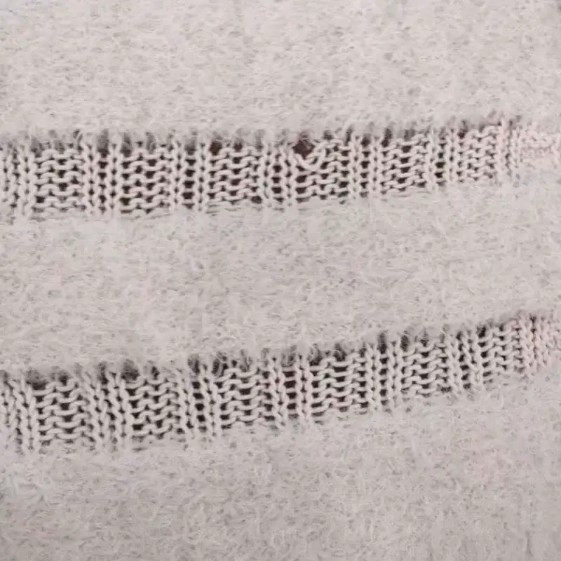 China Yarn for Roll Neck Jumper (Sweater),U-Neck Cardigan (Sweater),Kids V-Neck Cardigan (Sweater),Womens Short Sleeve Cardigan (Sweater),Girls Raglan Sleeve Cardigan (Sweater) Mossy Yarn Fancy Yarn Polyester Cream white color buy from China wholesaler bulk order at wholesale price free worldwide shipping Alibaba