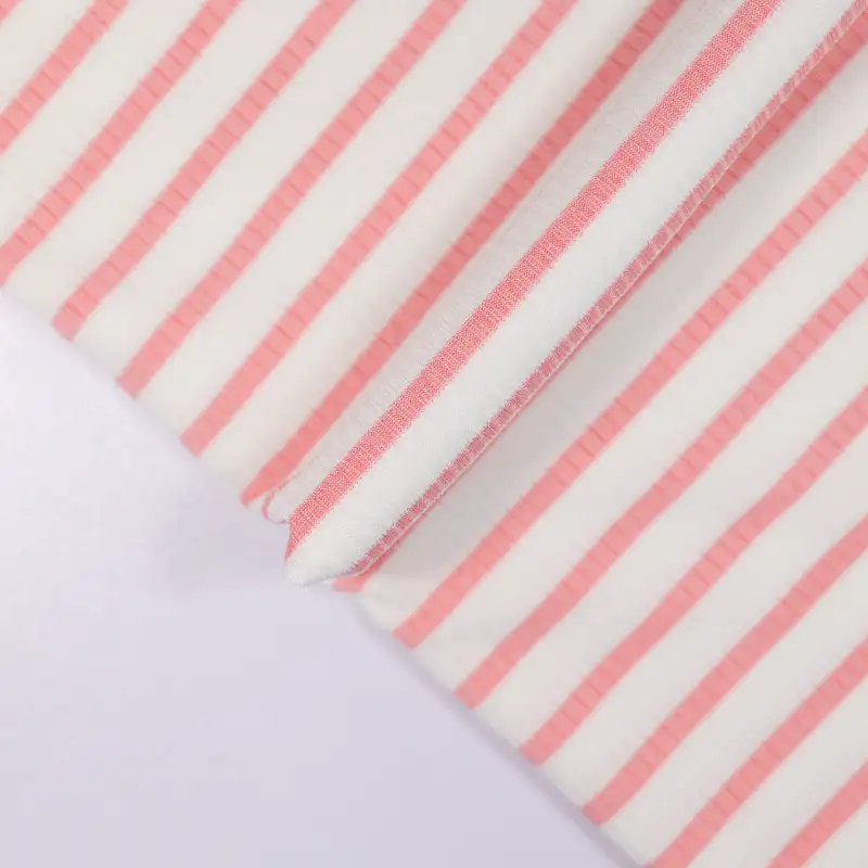 China Fabric for Skirt,Shorts,Hoodie,Yoga Clothes,Loungewear,Sweatshirt Single Jersey Knit Fabric Polyester Spandex stripe color buy from China wholesaler bulk order at wholesale price free worldwide shipping Alibaba