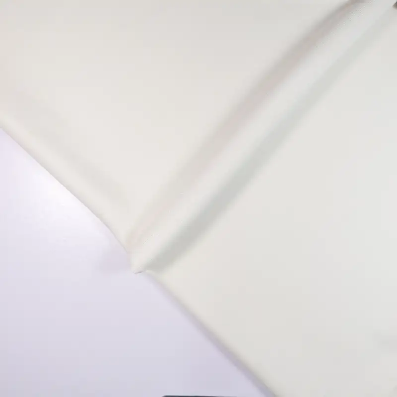 China Fabric for Shirt,Pants,Crop Top Single Jersey Knit Fabric Lyocell Recycled Polyester Polyester Spandex ivory color buy from China wholesaler bulk order at wholesale price free worldwide shipping Alibaba