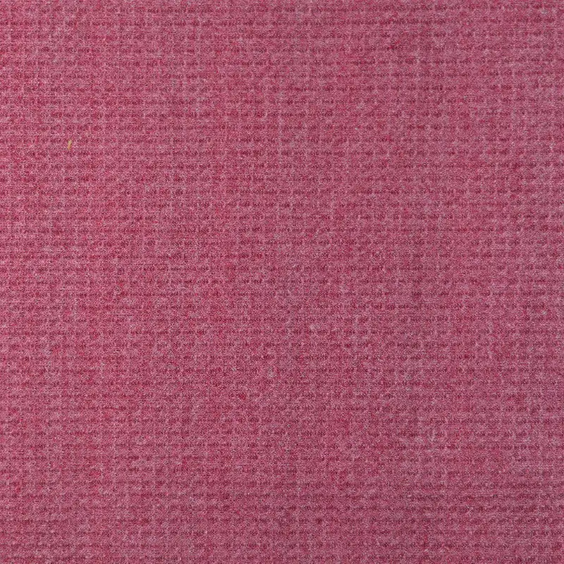 China Fabric for Skirt,Hoodie,Wide Leg Trousers Waffle Knit Fabric Polyester Rayon red color buy from China wholesaler bulk order at wholesale price free worldwide shipping Alibaba