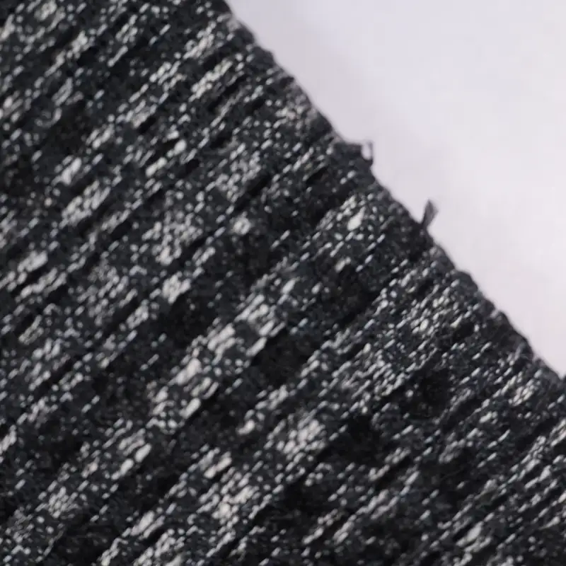 China Fabric for Jackets,Skirt Chanel-Style Fabric Woolen Polyester Rayon black color buy from China wholesaler bulk order at wholesale price free worldwide shipping Alibaba