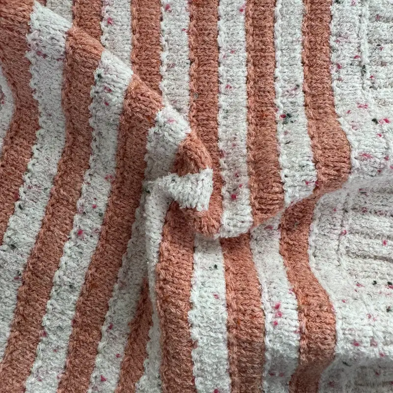 China Yarn for Ladies Vest (Sweater),Men’s Vest (Sweater),Open Cardigan (Sweater),Half-Zipper Cardigan (Sweater),Crew Neck Pullover (Sweater),Crop Top Pullover (Sweater),Kids Peter Pan Collar Sleeveless Sweatshirt Boucle Yarn Fancy Yarn Cotton Polyester Orange color buy from China wholesaler bulk order at wholesale price free worldwide shipping Alibaba