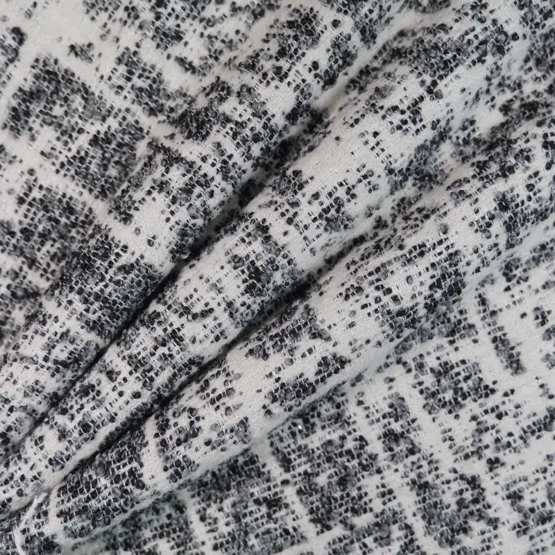 China Fabric for Skirt,Sleeveless Corset Midi Dress Chanel-Style Fabric Woolen Polyester black color buy from China wholesaler bulk order at wholesale price free worldwide shipping Alibaba