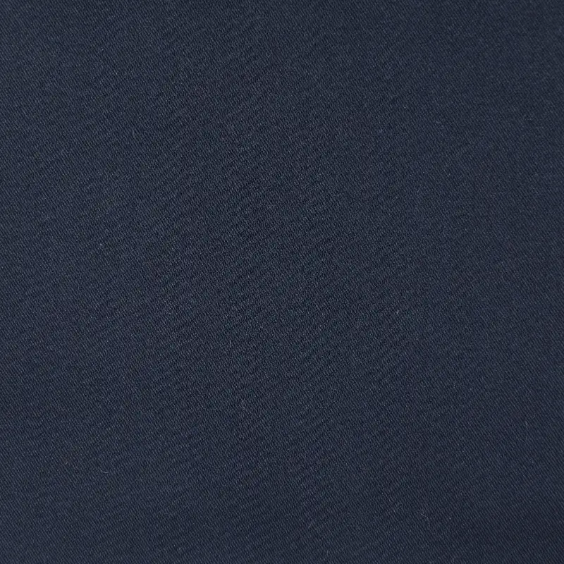 China Fabric for Blazer,Trench Coat CVC Twill Woven Blended Fabric BCI Cotton Polyester Spandex navy color buy from China wholesaler bulk order at wholesale price free worldwide shipping Alibaba