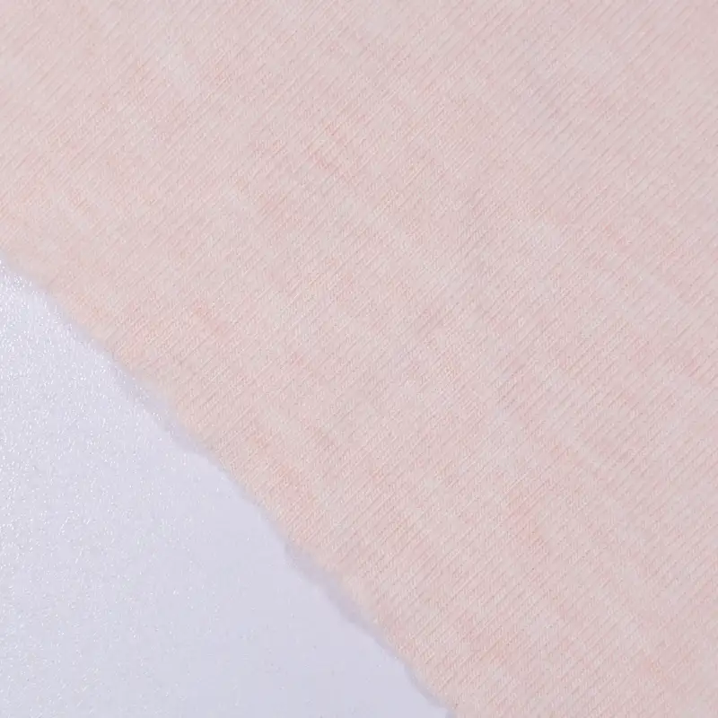 China Fabric for Skirt,Hoodie,Irregular Cami,Kids Ruffle Capri Pants,Elasticated Waistband Culotte-style Trousers Single Jersey Knit Fabric Rayon Polyester Polyamide Spandex light pink color buy from China wholesaler bulk order at wholesale price free worldwide shipping Alibaba