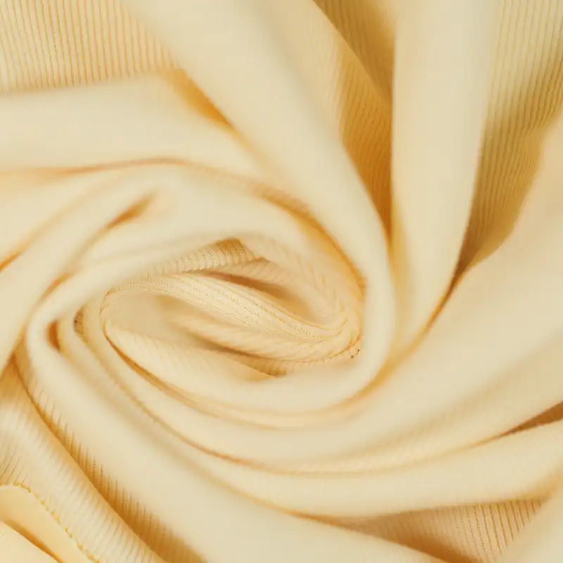 China Fabric for T-Shirt,Polo Shirt,Mens Baggy Fit Cargo Pants,Mens Long Sleeve Casual Shirt Single Jersey Knit Fabric Polyester Rayon Spandex yellow color buy from China wholesaler bulk order at wholesale price free worldwide shipping Alibaba