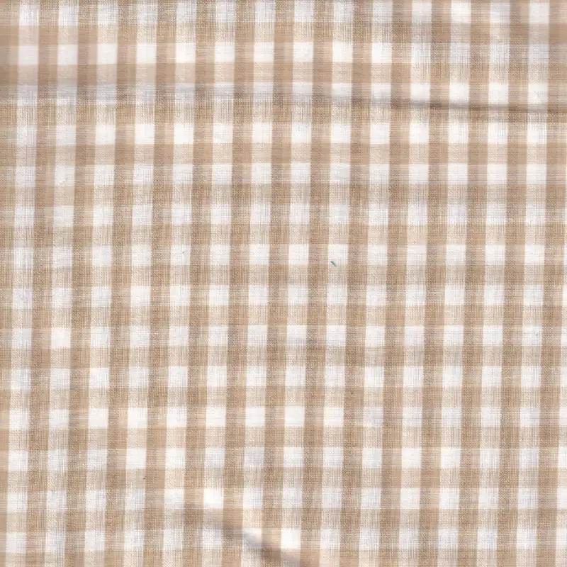 Bangladesh Fabric for Shirt,Blouse Cotton Seersucker Natural Woven Fabric BCI Cotton White Beige Check color buy from Bangladesh wholesaler bulk order at wholesale price free worldwide shipping Alibaba